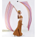 Veil poi de danse orientale pour une main