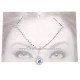 Bijou de front strass argenté