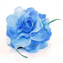 Fleur à cheveux turquoise