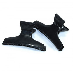 Lot de 2 pinces croco noir