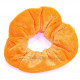 Chouchou velours orange