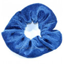 Chouchou velours bleu nuit