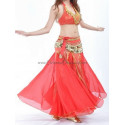 Ensemble de danse orientale sirène rouge
