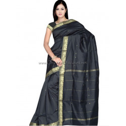 Sari indien de danse Bollywood noir