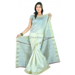 Sari indien de danse Bollywood beige