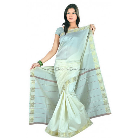 Sari indien de danse Bollywood beige