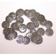 Lot de 100 sequins argentés