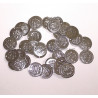 Lot de 100 sequins argentés