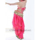 Costume de danse orientale top sarouel fuschia