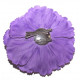 Fleur à cheveux violet