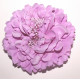 Fleur à cheveux parme