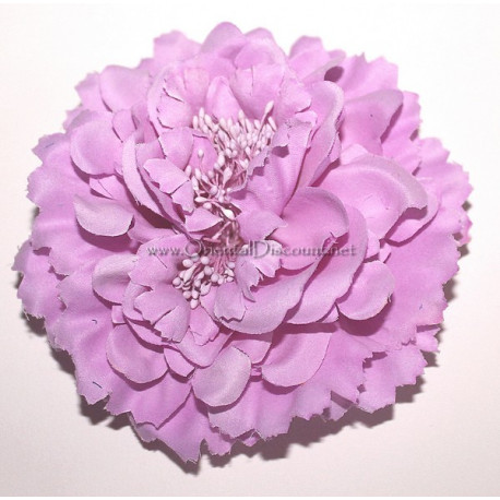 Fleur à cheveux parme