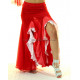 Tenue orientale top jupe rouge