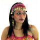 Serre tête filet de danse orientale fuschia