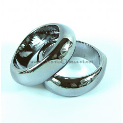 Lot de 2 bracelets enfants anthracite
