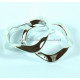Lot de 2 bracelets enfants couleur argent