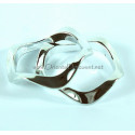 Lot de 2 bracelets enfants couleur argent