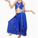 Costume de danse orientale bleu nuit