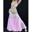 Ensemble de danse orientale sirène rose clair