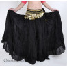 Jupe coton de danse orientale noir