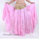 Jupe coton de danse orientale rose