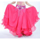 Jupe doublée de danse orientale fuschia