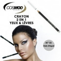 Crayon yeux et lèvres étoiles d'argent