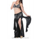 Costume de danse orientale strass noir