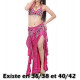 Costume semi pro de danse orientale rose