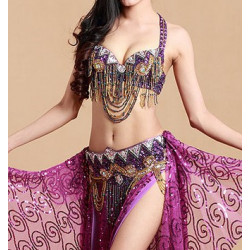 Ensemble de danse orientale violet