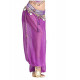 Sarouel de danse orientale violet et doré