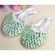 Demi pointes de danse orientale strass et vert clair