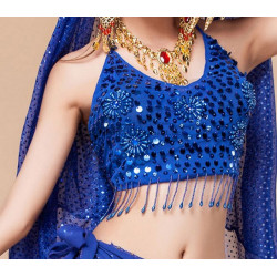 Top pailleté de danse orientale
