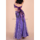 Costume de danse orientale fillette 8/ 10 ans violet