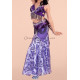 Costume de danse orientale enfant violet