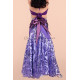 Costume de danse orientale enfant violet
