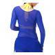 Body de danse sous poitrine bleu 