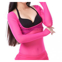Body de danse sous poitrine fuschia