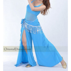 Tenue de cours de danse orientale turquoise