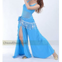 Tenue de cours de danse orientale turquoise