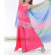Tenue de cours de danse orientale fuschia