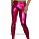 Legging fuschia métalisé