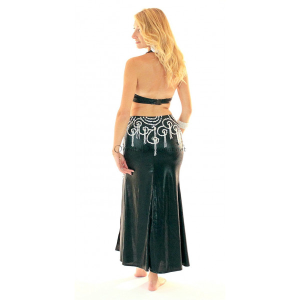 Costume De Danse Orientale Femme - Tenue Complète De Danse Du Ventre | Taille S à XXXL