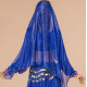 Voile de danse orientale et indienne pour la tête