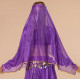 Voile de danse orientale et indienne pour la tête