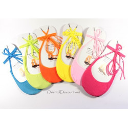 Chaussettes invisibles à lacets décoratifs