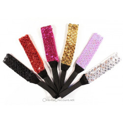 Headband à paillettes brillantes
