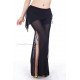Pantalon de cours de danse orientale noir