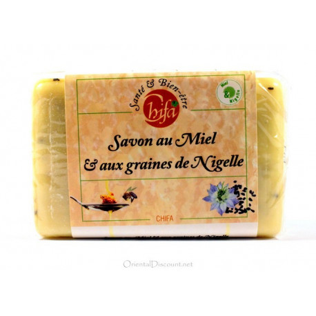Savon au Miel et aux graines de Nigelle 100g