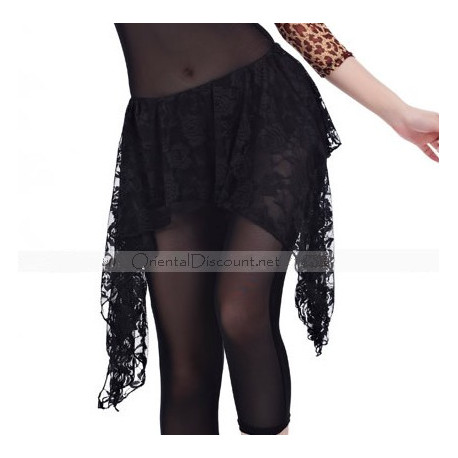 Ceinture de danse orientale dentelle noir